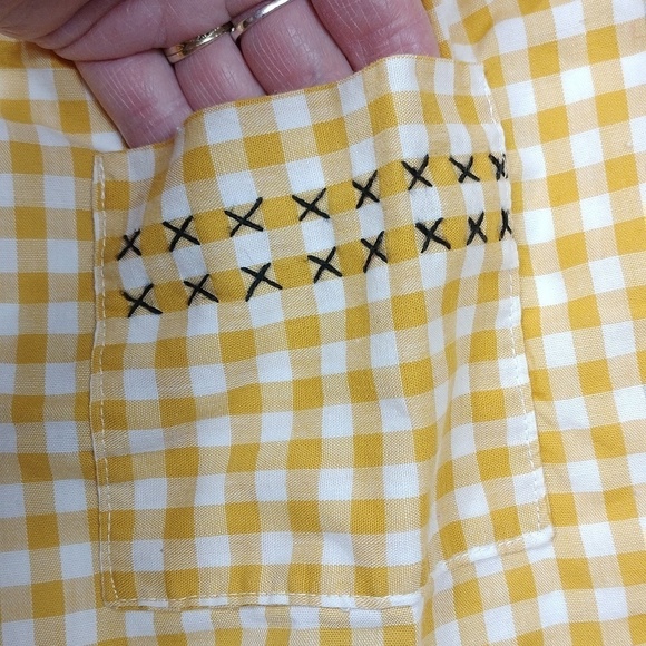 Vintage looking handmade womens apron - Picture 4 of 10